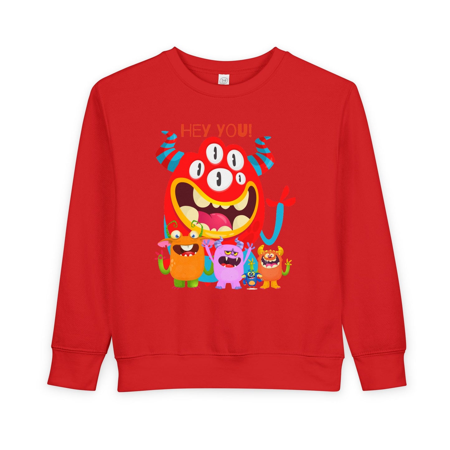 Toddler Hey You Monsters  Sweatshirt