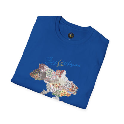 Peace in Every Stitch - Unisex Cotton T-Shirt