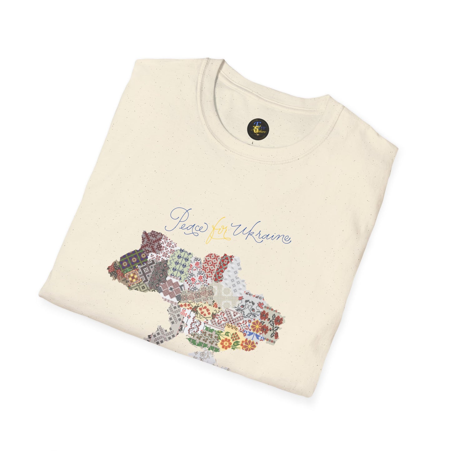 Peace in Every Stitch - Unisex Cotton T-Shirt
