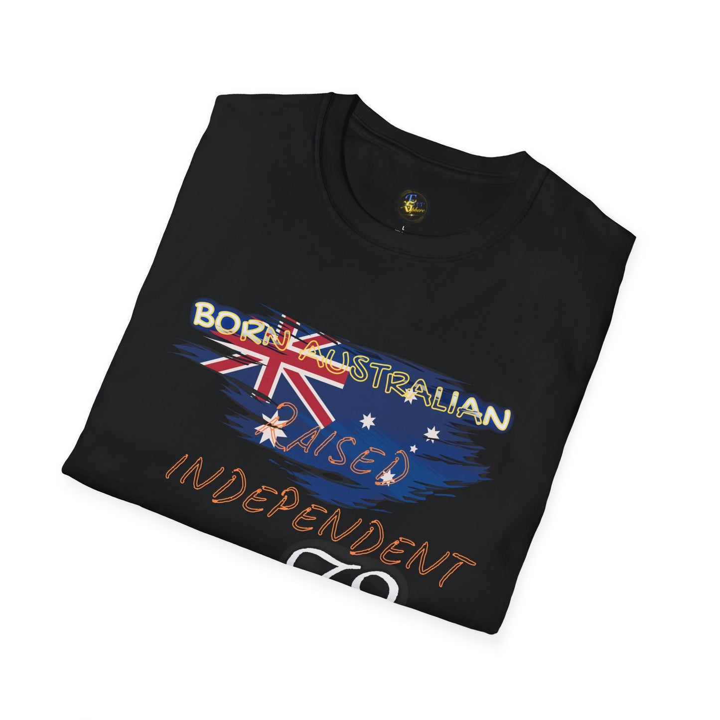 PERSONALIZE Born Australian Unisex Cotton T-Shirt - Independent Spirit Tee
