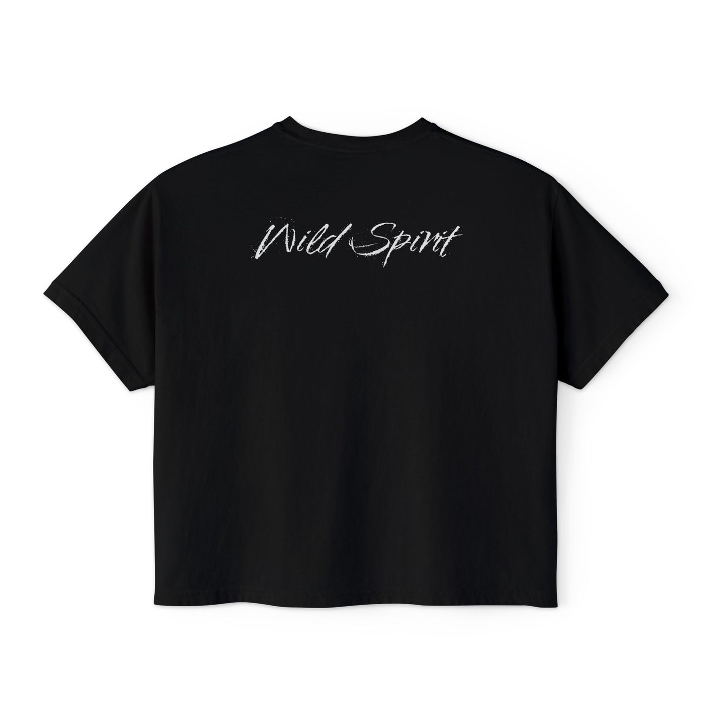 PERSONALIZE Trial by Stare Oversized Boxy Fit Graphic T-shirt