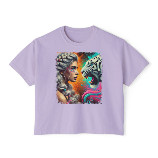 PERSONALIZE Uncaged Resolve - Oversized Boxy Fit Graphic T-shirt