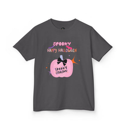 Kids Pretty in Pink Spooky Season Tee