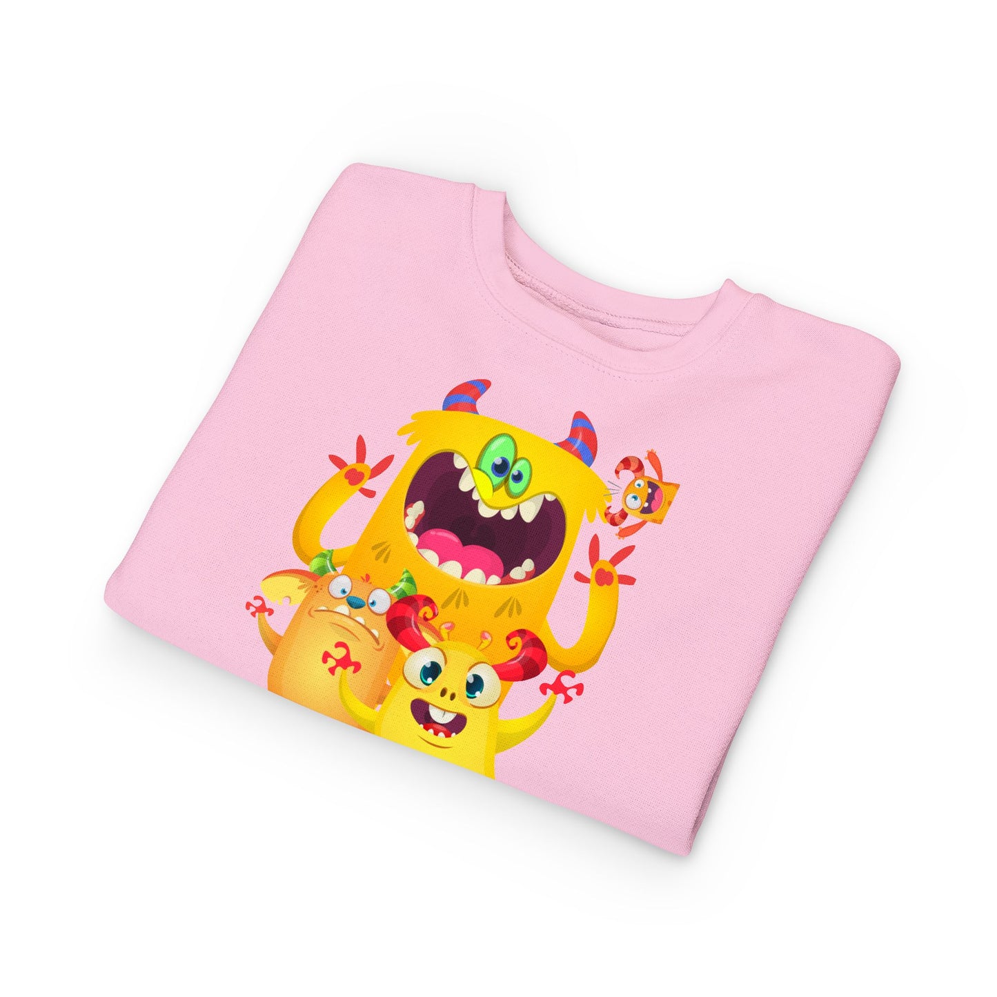 Toddler Yellow Monsters Sweatshirt