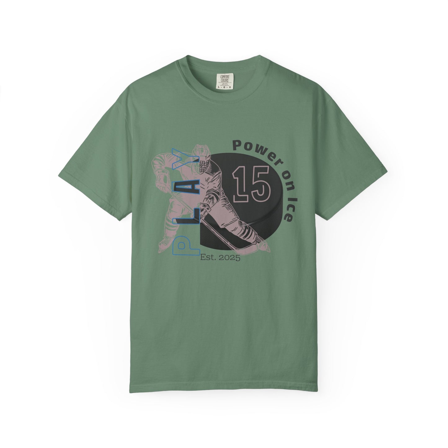 PERSONALIZE Women's Hockey Goalkeeper Garment-Dyed T-shirt