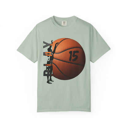 PERSONALIZE Unisex Basketball Garment-Dyed T-shirt Always in Play Mode