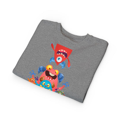 Toddler Playful Monsters Sweatshirt