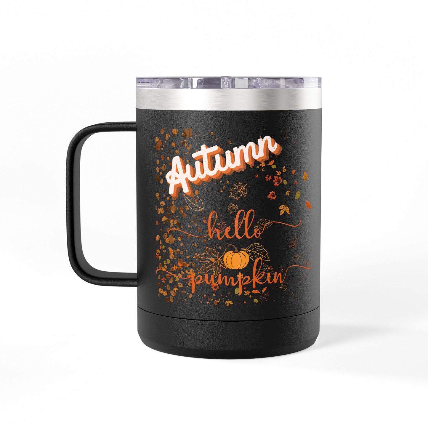 Autumn Coffee Mug Tumbler, 15oz