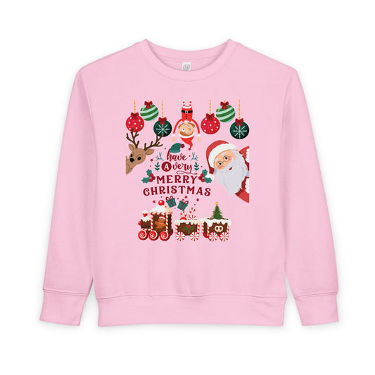 Toddler Merry Christmas  Sweatshirt