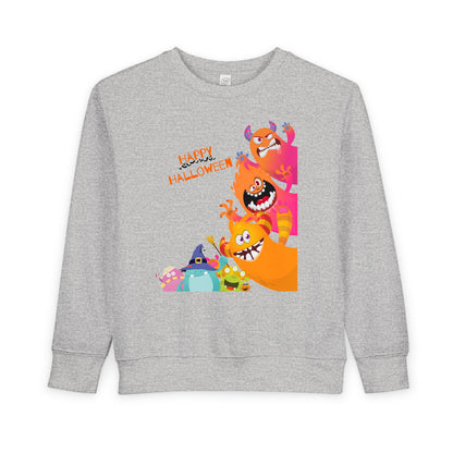 Toddler Happy Halloween Monsters Sweatshirt