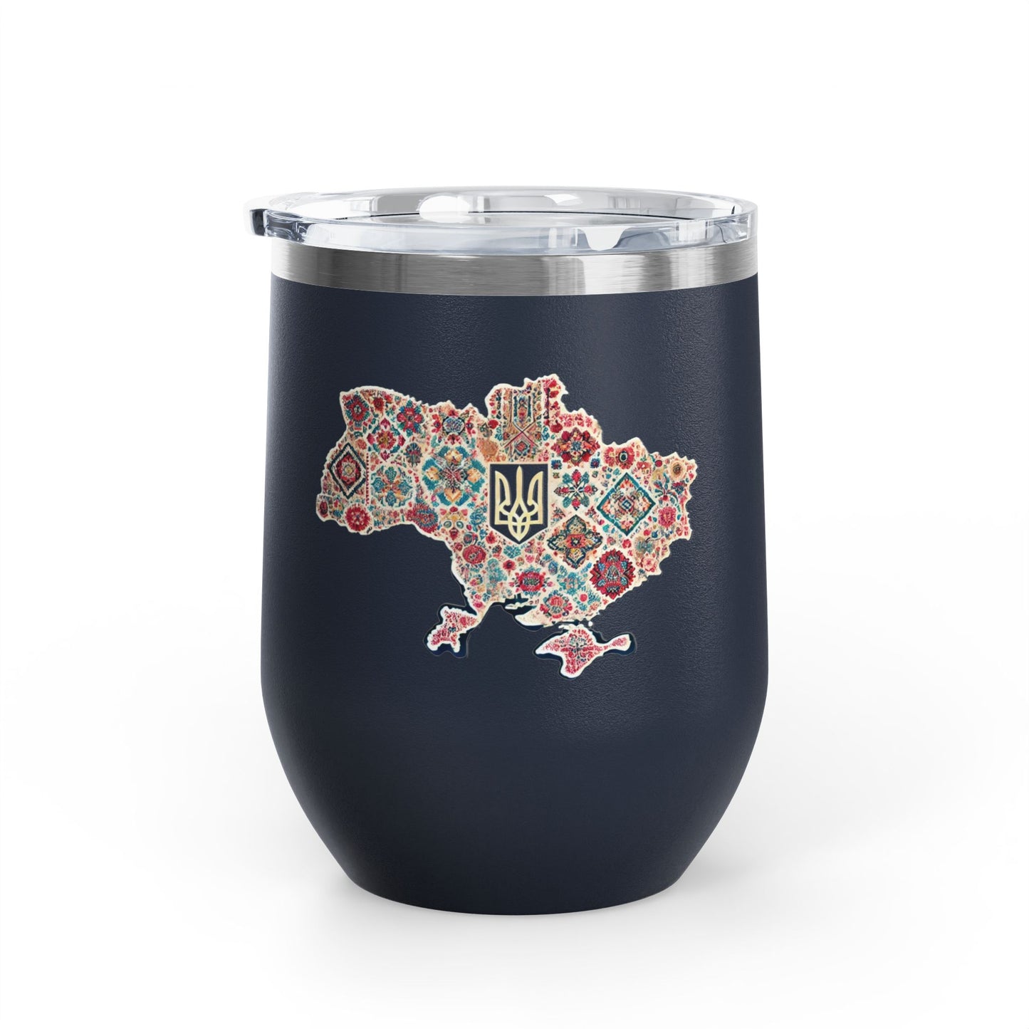 Ukrainian Pride Travel Mug   Size 12oz