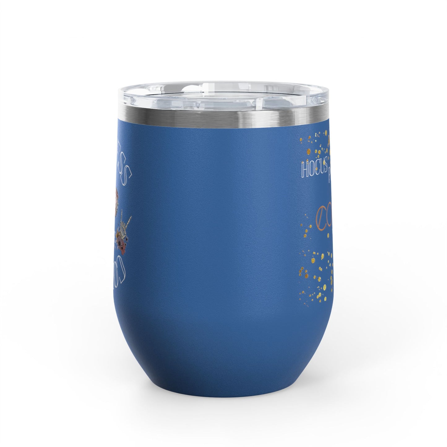 Skull Madness with Flowers Travel Mug 12oz