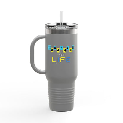 Ukrainian for Life Travel Mug, 40oz