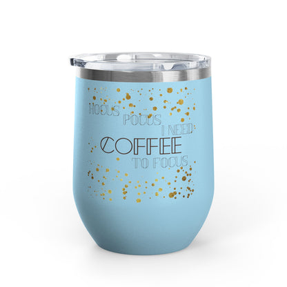 Skull Madness with Flowers Travel Mug 12oz