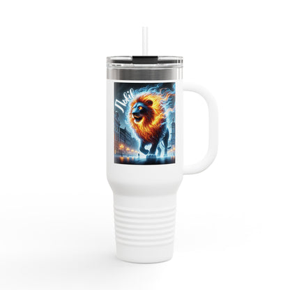 Lviv UA Vibrant Insulated Travel Mug, 40 oz