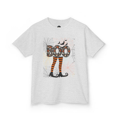 Kids Boo Crew Witch Feet Graphic Tee