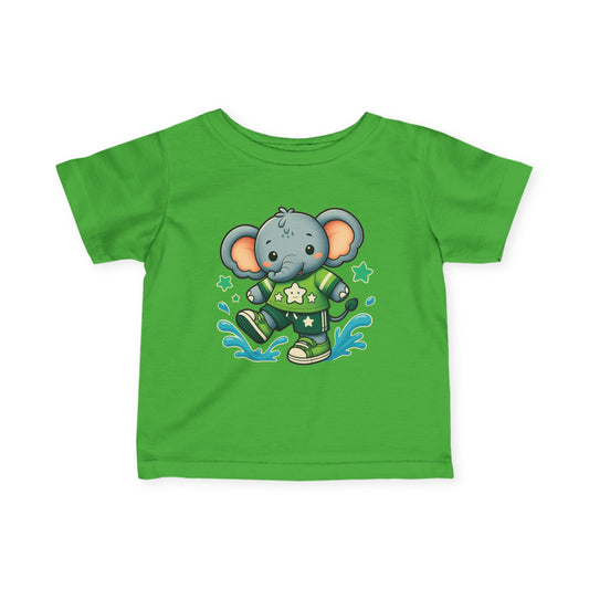Baby Splash & Dash Elephants Tee