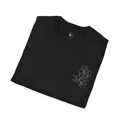 Wild Spirit Butterfly V-Neck Tee for Women
