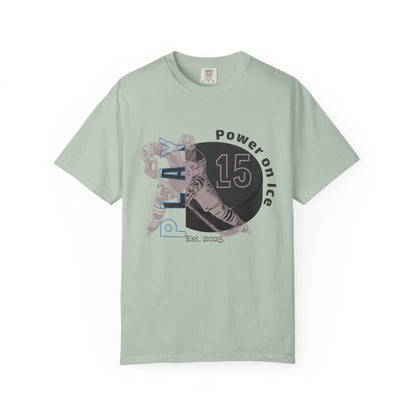 PERSONALIZE Women's Hockey Goalkeeper Garment-Dyed T-shirt