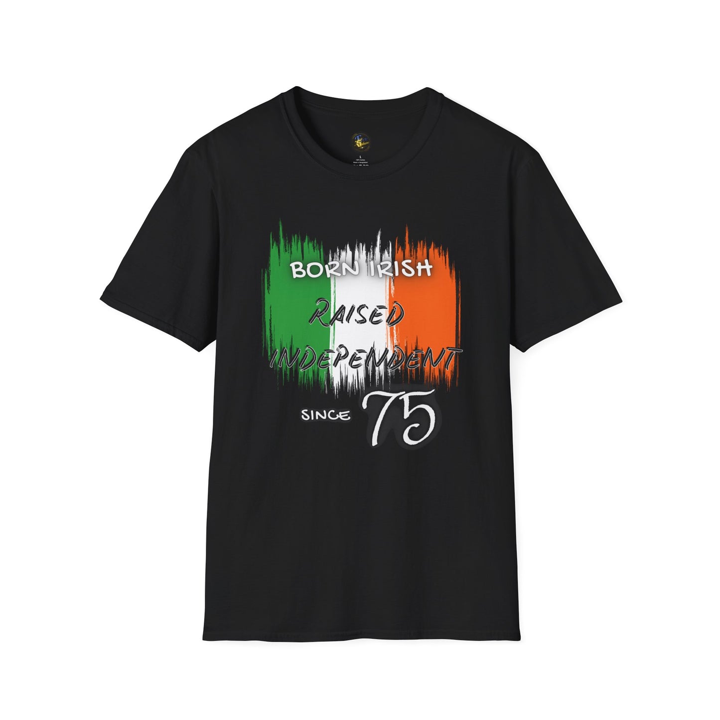 PERSONALIZE Born Irish Unisex Cotton T-Shirt - Independent Spirit Tee