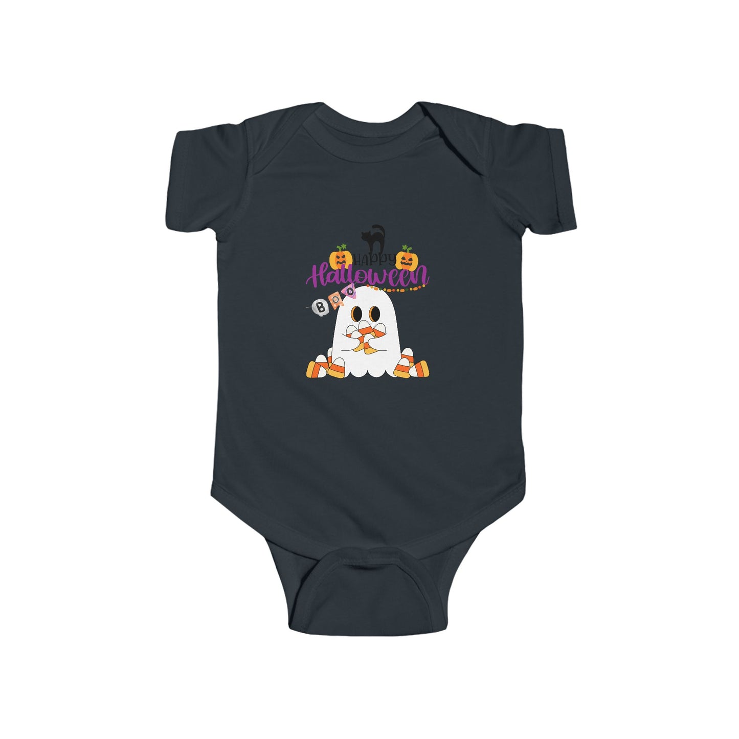 Baby Candy Ghost Cutie Short Sleeve Bodysuit