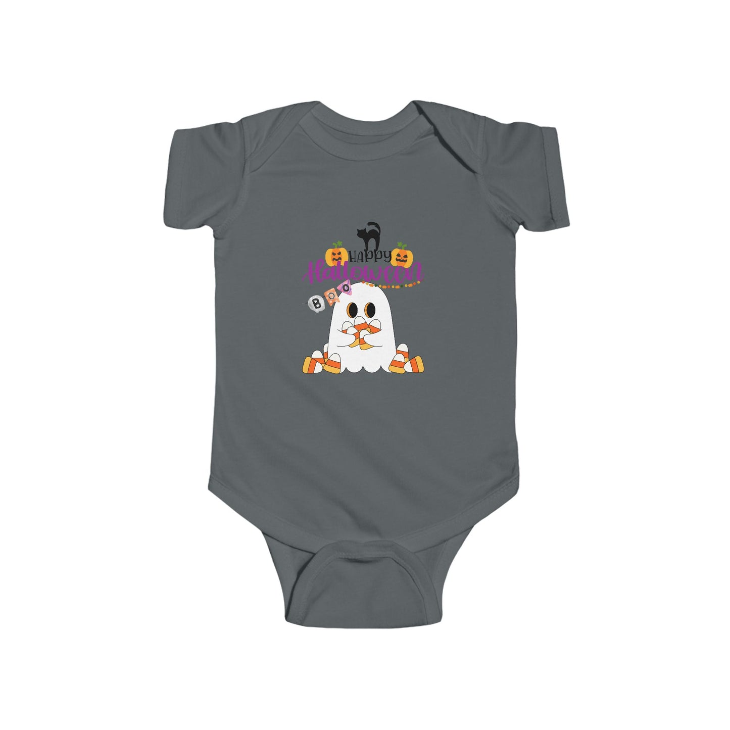 Baby Candy Ghost Cutie Short Sleeve Bodysuit