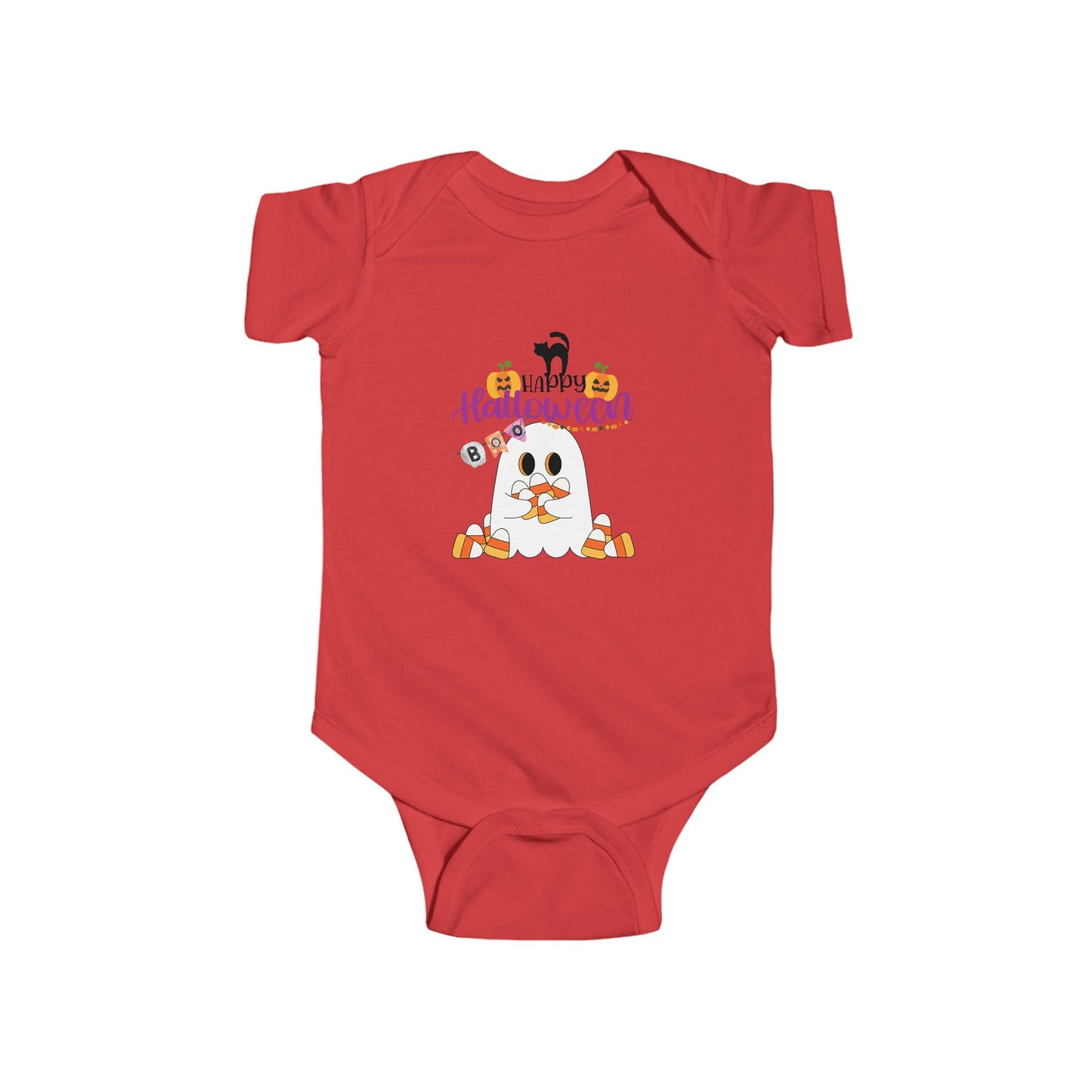 Baby Candy Ghost Cutie Short Sleeve Bodysuit