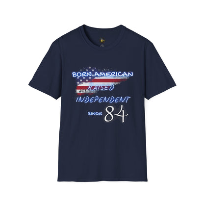 PERSONALIZE Born American Unisex Cotton T-Shirt - Independent Spirit Tee