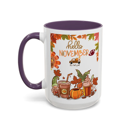 Hello Autumn Mug  Size 11oz, 15oz