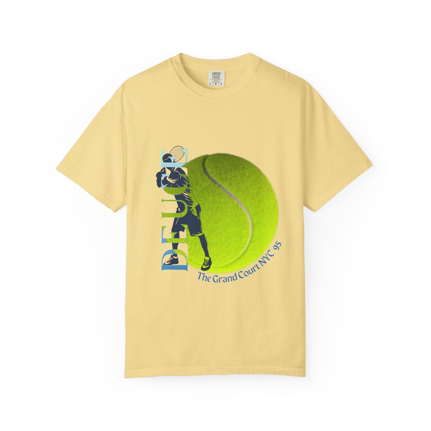PERSONALIZE Tennis Power Play Garment-Dyed T-shirt
