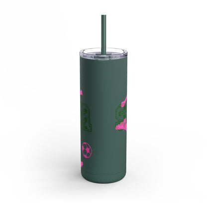 Girls Soccer Season Tumbler | 20oz