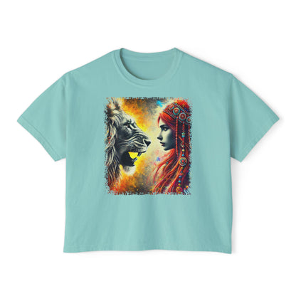 PERSONALIZE Unblinking Oversized Boxy Fit Graphic T-shirt