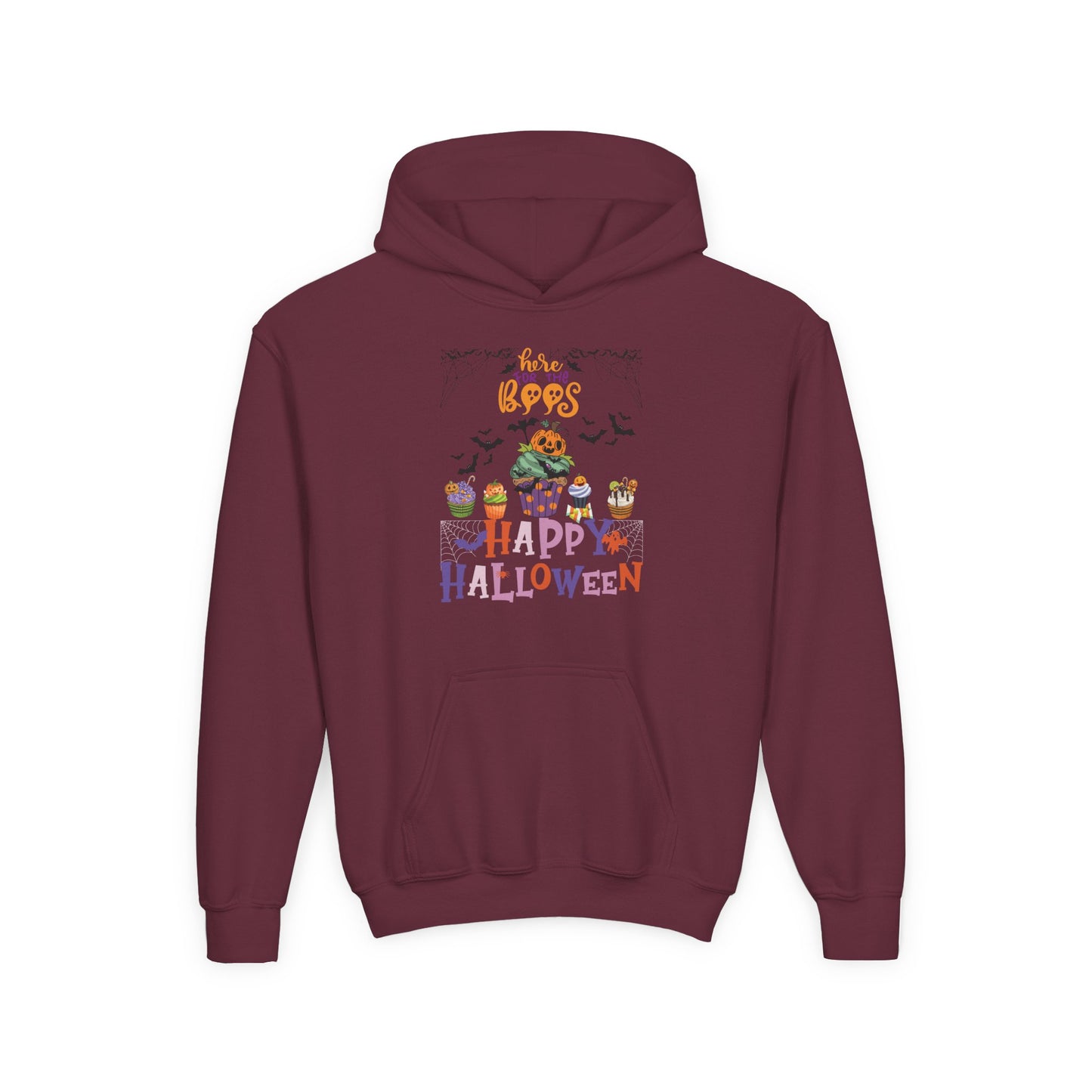 Kids Cupcake Crawler Heavy Blend Cozy Hoodie