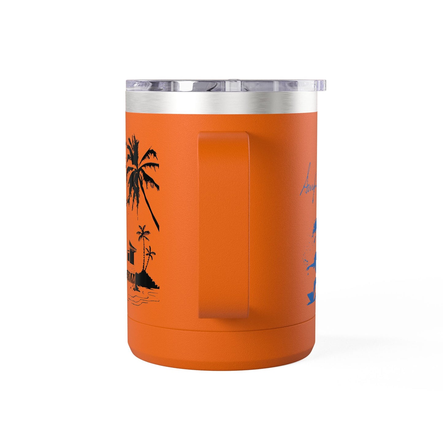 Surfing  Girl Mug Tumbler, 15oz
