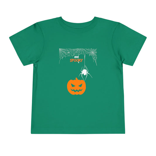 Toddler Pumpkin & Spider Scare Tee