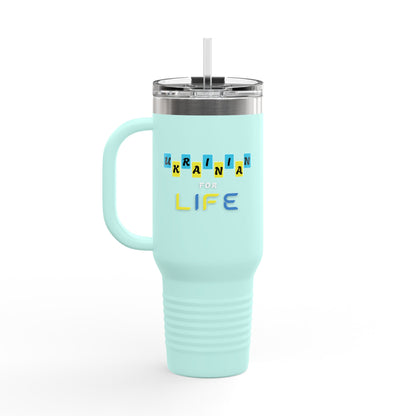 Ukrainian for Life Travel Mug, 40oz