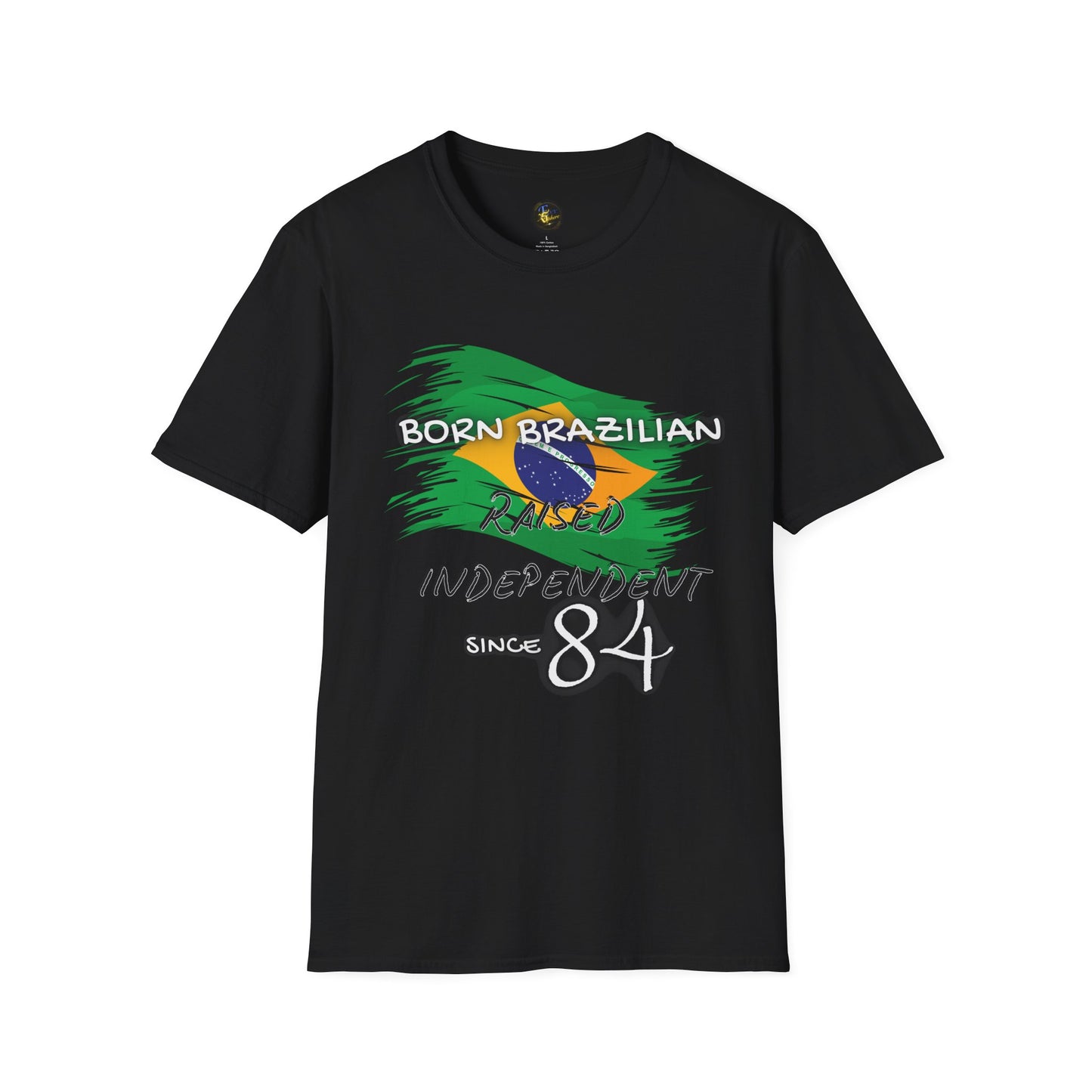 PERSONALIZE Born Brazilian Unisex Cotton T-Shirt - Independent Spirit Tee