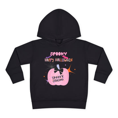 Toddler Pretty in Pink Spooky Season Fleece Hoodie