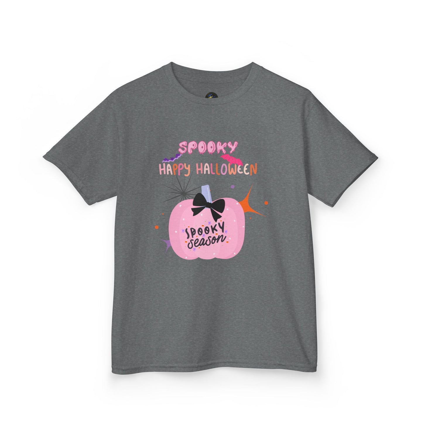 Kids Pretty in Pink Spooky Season Tee