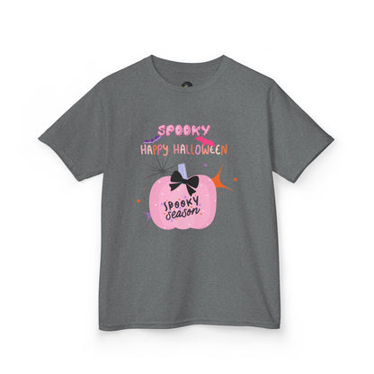 Kids Pretty in Pink Spooky Season Tee