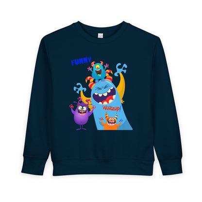Toddler Funny Monsters Sweatshirt