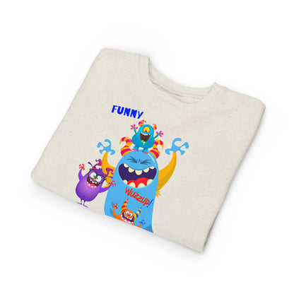 Toddler Funny Monsters Sweatshirt