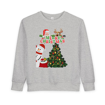 Toddler Christmas Snowman  Sweatshirt
