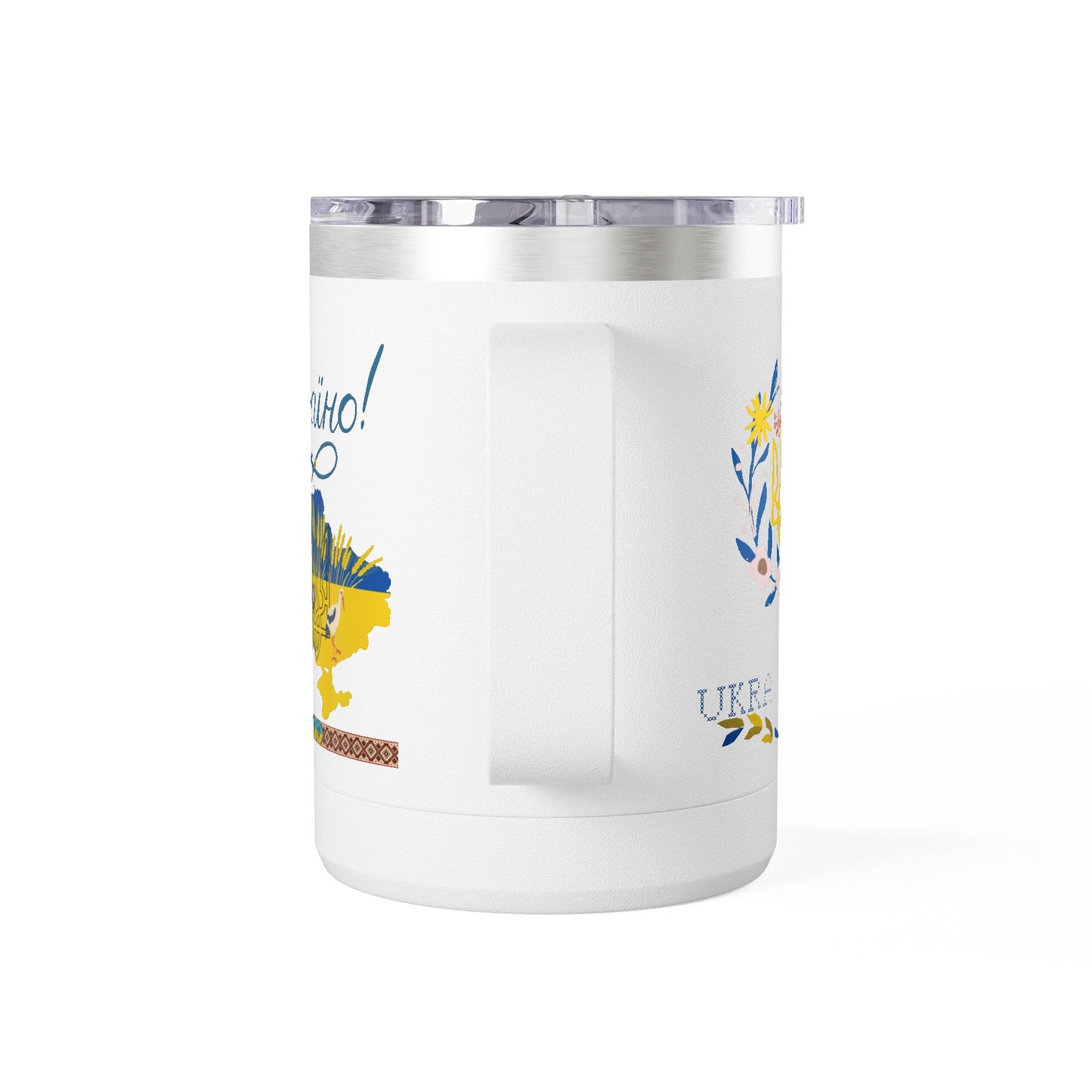 Ukrainian Kozak  Mug Tumbler, 15oz