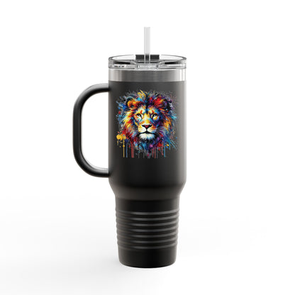 Lviv UA Vibrant Insulated Travel Mug, 40 oz
