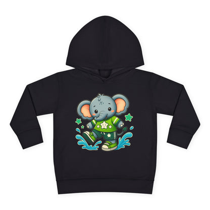 Toddler Splash & Dash Elephants Fleece Hoodie