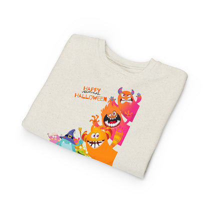 Toddler Happy Halloween Monsters Sweatshirt