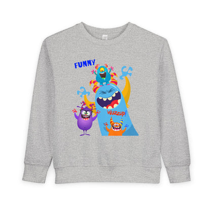 Toddler Funny Monsters Sweatshirt