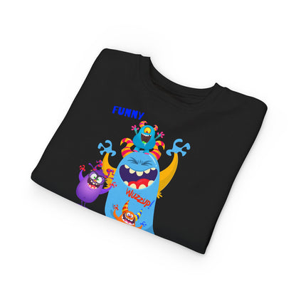 Toddler Funny Monsters Sweatshirt