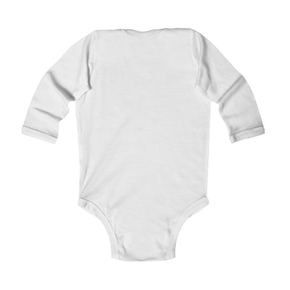 Baby Splash & Dash Elephants Long Sleeve Bodysuit